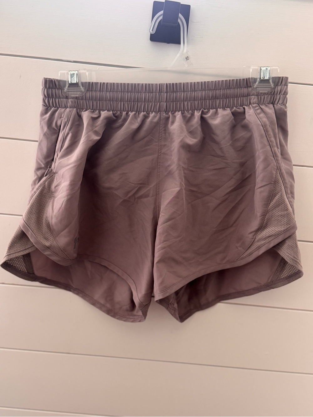 Under Armour Women's Athletic Shorts in  Purple Gray